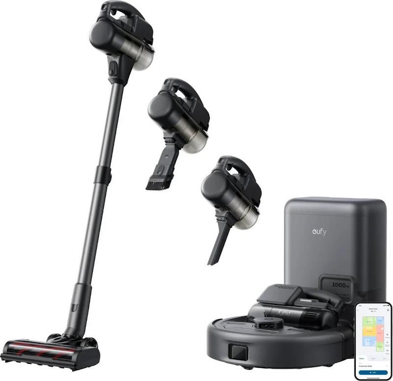 Anker eufy E20 30000Pa Multifunkční robotický vysavač černá