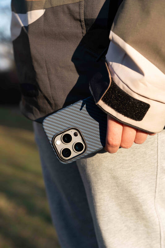 Pouzdro SWISSTEN MagStick SHELL pro Apple iPhone 13 Pro, modrá