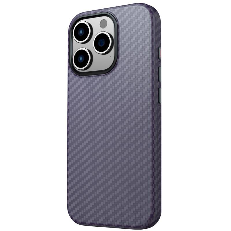 Pouzdro SWISSTEN MagStick SHELL pro Apple iPhone 14, fialová