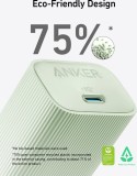 Anker 511 Nano 4 30W, USB-C Nabíječka do sítě zelená