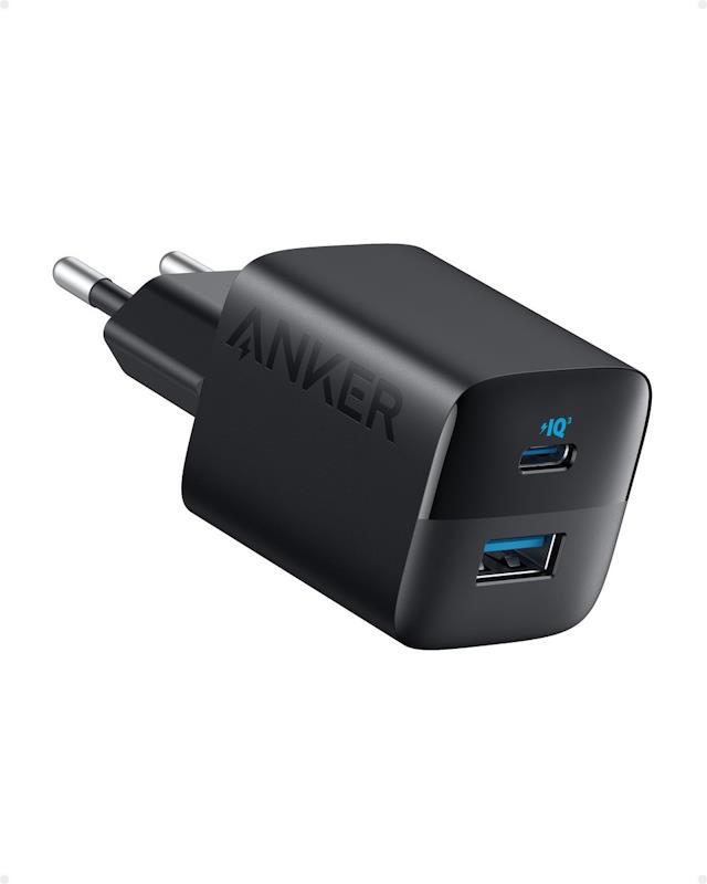 Nabíječka do sítě Anker 323 33W, 1xUSB-C, 1xUSB černá