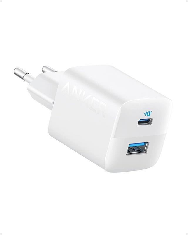 Anker 323 33W, 1xUSB-C, 1xUSB Nabíječka do sítě bílá