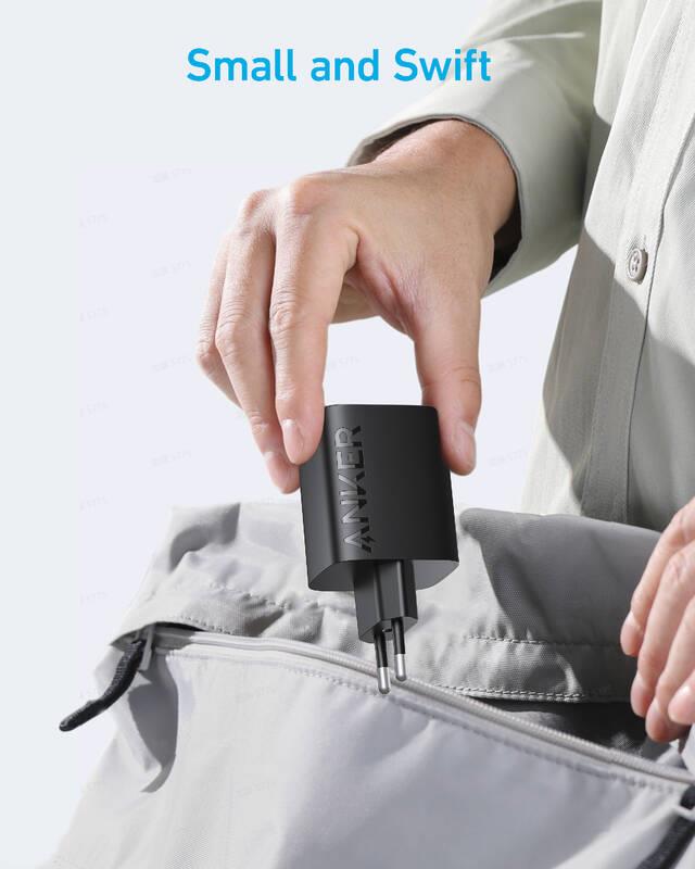 Anker 336 67W, 2xUSB-C, 1xUSB Nabíječka do sítě černá