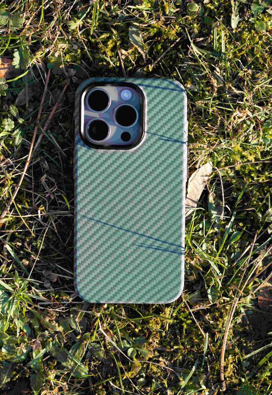 Pouzdro SWISSTEN MagStick SHELL pro Apple iPhone 16 Pro Max, zelená