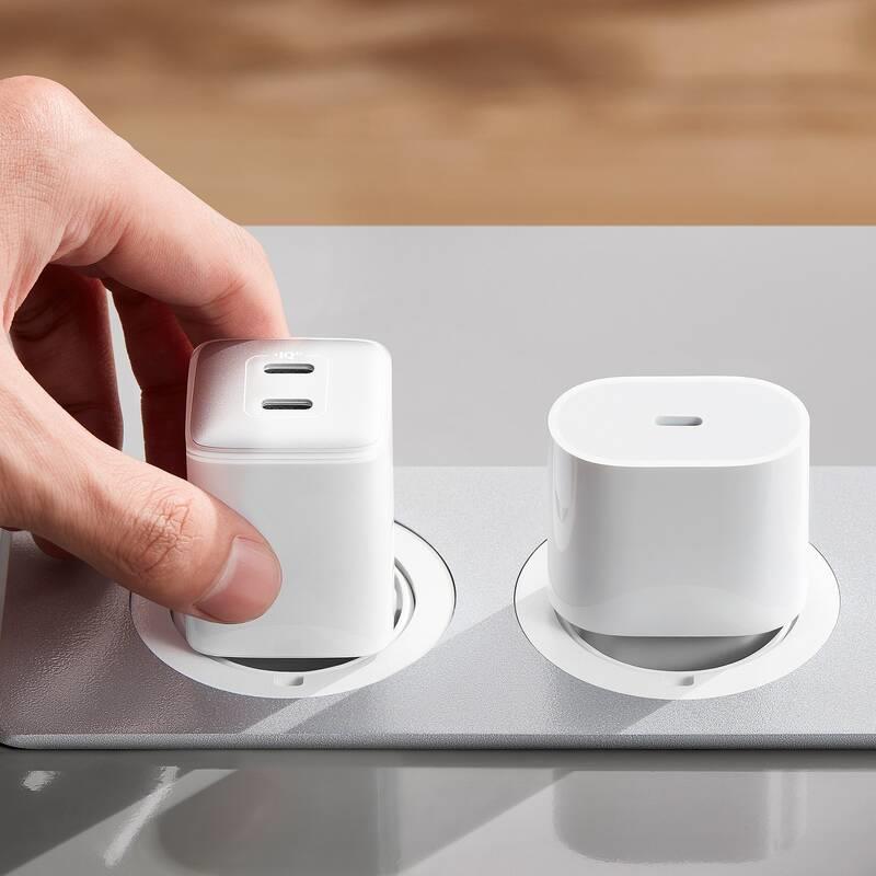 Anker 521 Nano Pro 40W, 2xUSB-C bílá