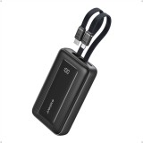 Anker 10000mAh, 30W Powerbanka s kabelem USB-C + Lightning černá