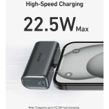 Anker Nano 5000mAh, 22,5W Powerbanka černá