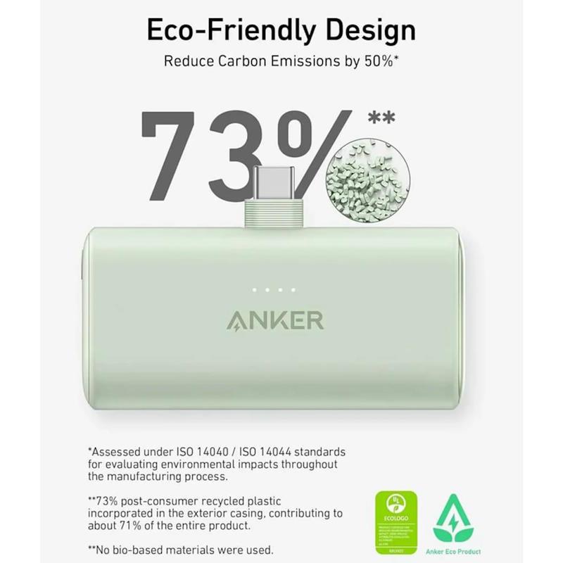 Anker Nano 5000mAh, 22,5W Powerbanka černá