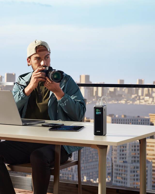 Anker Prime 27650mAh, 250W Powerbanka černá