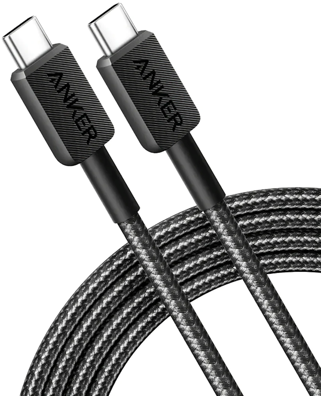 Kabel Anker USB-C/USB-C 0,9m 240W černá