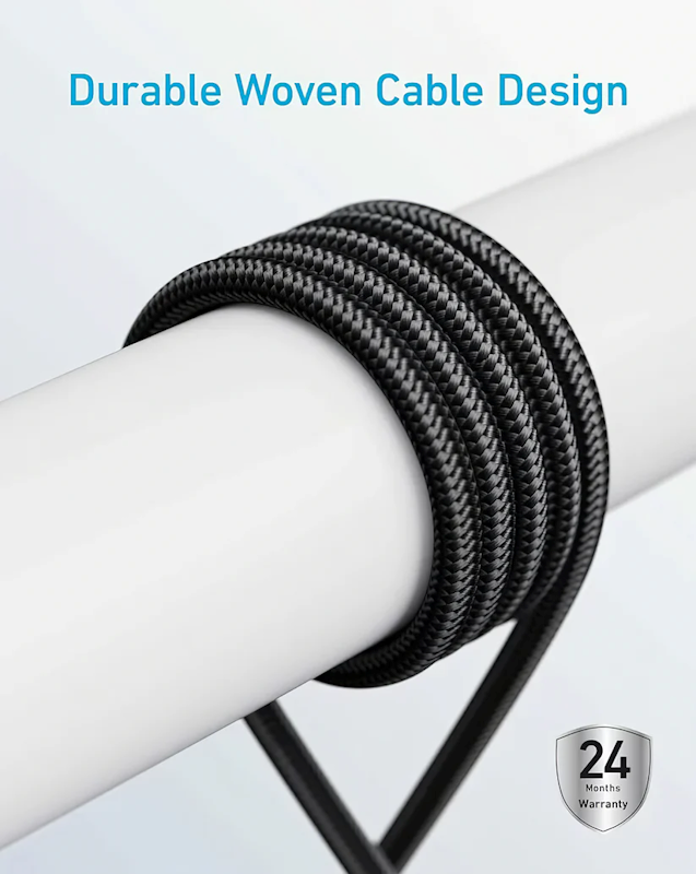 Anker USB-C/USB-C 1,8m 240W Kabel černá