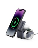 Anker 3v1 Cube MagSafe 30W Bezdrátová nabíječka černá