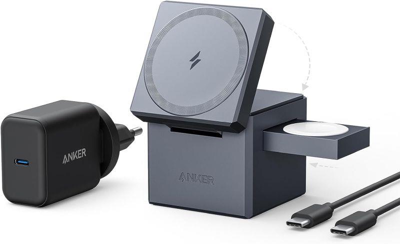 Bezdrátová nabíječka Anker 30W černá
