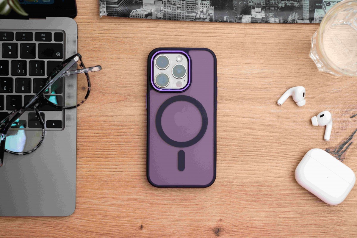 Pouzdro SWISSTEN MagStick FLEX pro Apple iPhone 11 Pro Max, fialová