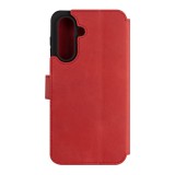 Kožené pouzdro typu kniha FIXED ProFit pro Samsung Galaxy A56 5G, červené