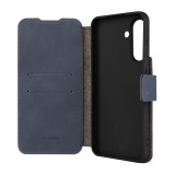 Kožené pouzdro typu kniha FIXED ProFit pro Samsung Galaxy A56 5G, modré