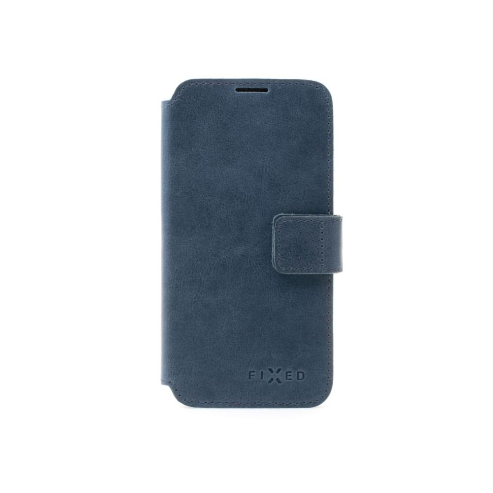 Kožené pouzdro typu kniha FIXED ProFit pro Samsung Galaxy A56 5G, modré