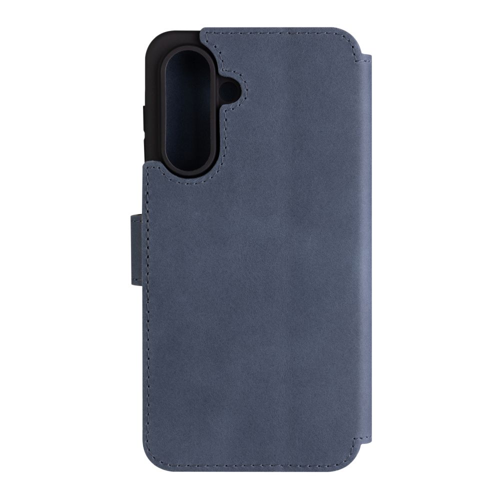 Kožené pouzdro typu kniha FIXED ProFit pro Samsung Galaxy A56 5G, modré