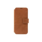 Kožené pouzdro typu kniha FIXED ProFit pro Samsung Galaxy A36 5G, hnědé