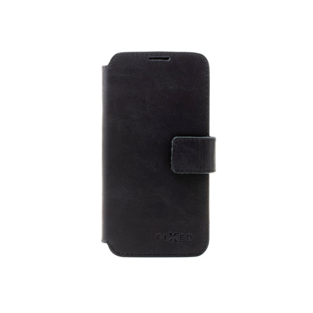 Kožené pouzdro typu kniha FIXED ProFit pro Samsung Galaxy A36 5G, černé