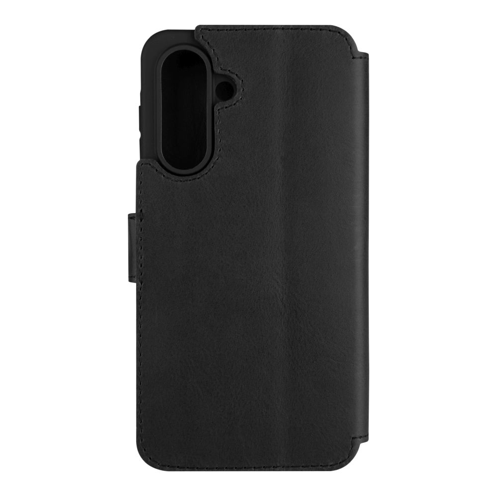 Kožené pouzdro typu kniha FIXED ProFit pro Samsung Galaxy A36 5G, černé