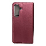 SMART MAGNETO Book case for SAMSUNG S25 burgundy