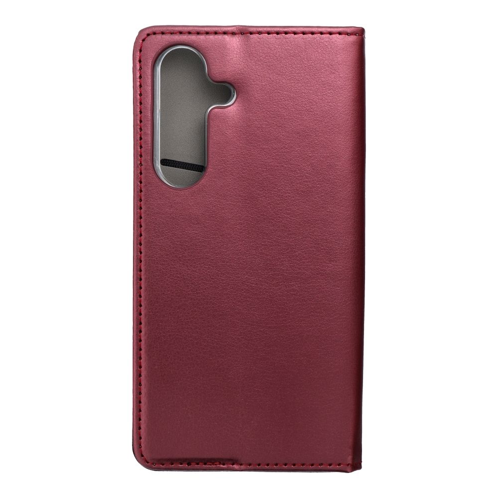 SMART MAGNETO Book case for SAMSUNG S25 burgundy
