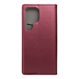 SMART MAGNETO Book case for SAMSUNG S25 Ultra burgundy