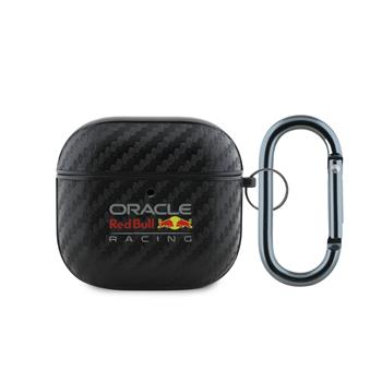 Karbonové pouzdro Red Bull PU pro AirPods 4, black