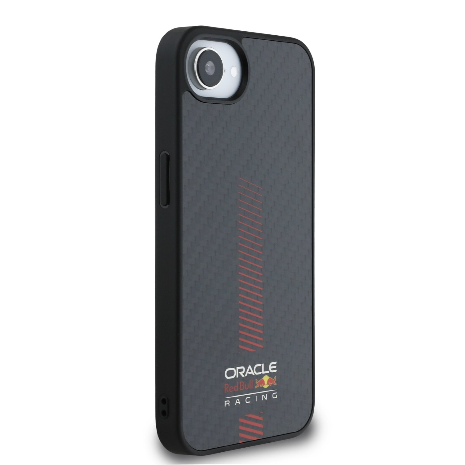 Red Bull Carbon Powerbar MagSafe Zadní Kryt pro iPhone 16e Black