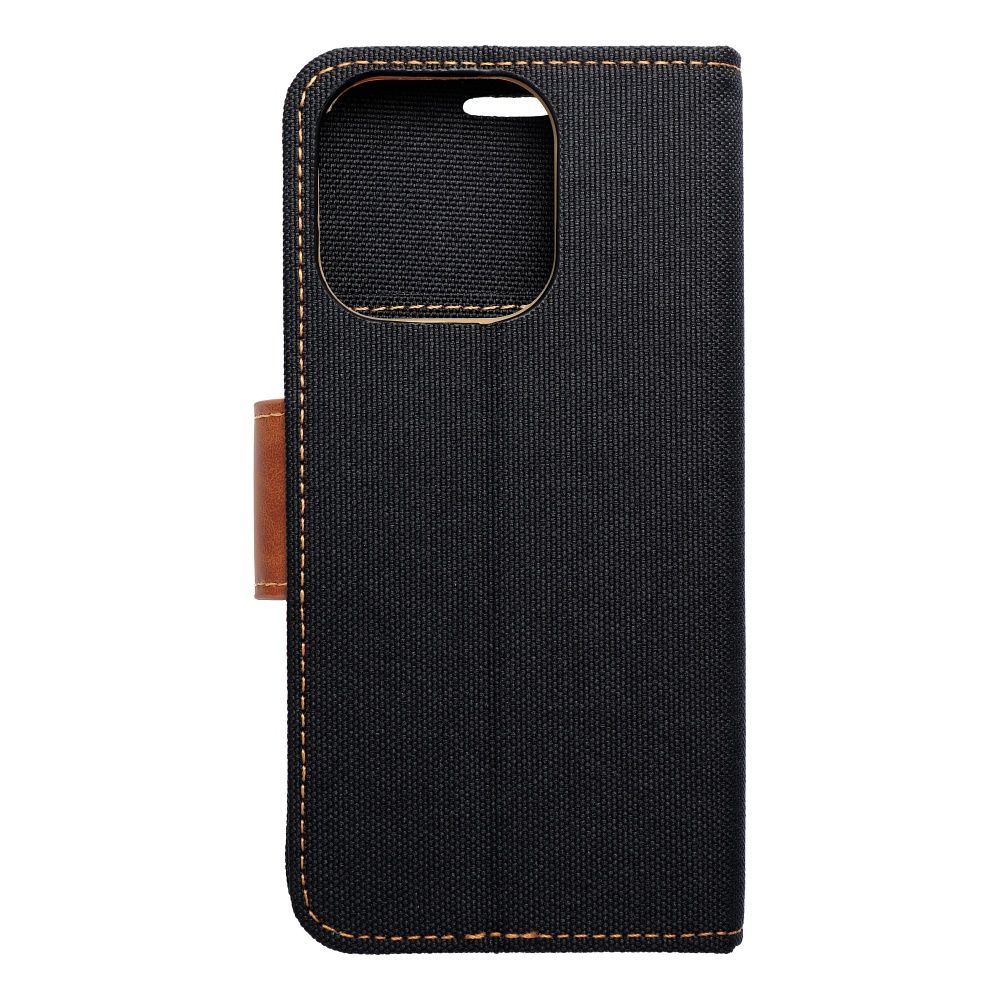 CANVAS Book case for IPHONE 16 Pro black
