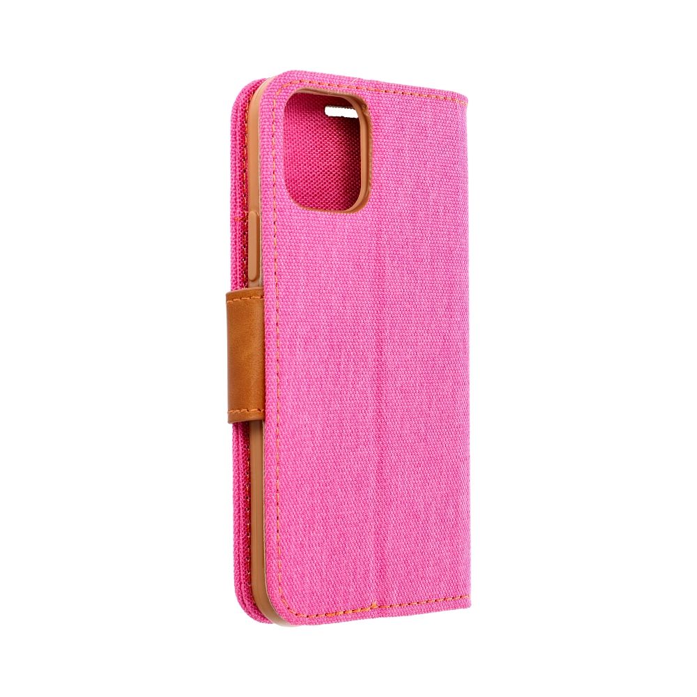 CANVAS Book case for IPHONE 16 pink