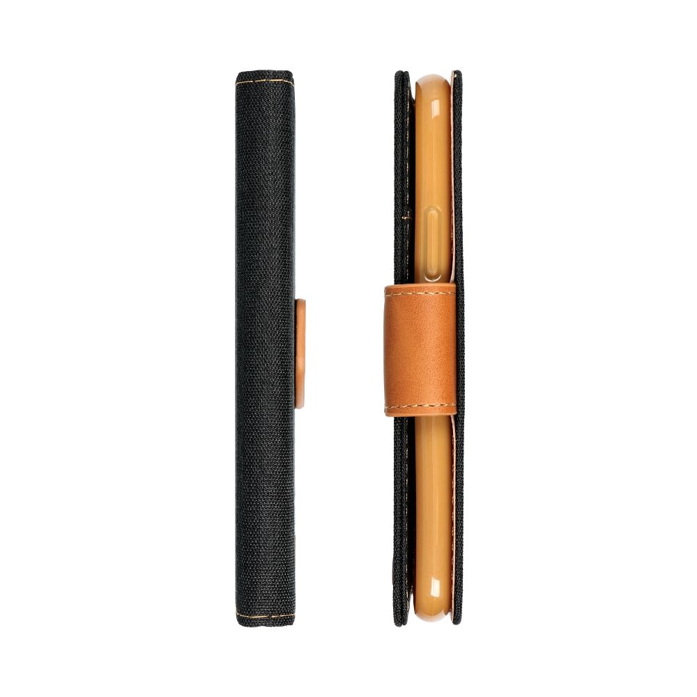 CANVAS Book case for IPHONE 16 black