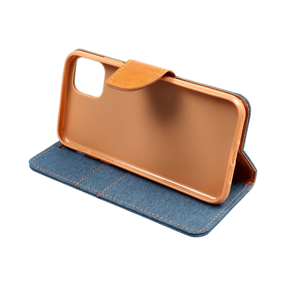 CANVAS Book case for SAMSUNG S23 FE navy blue