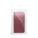 SMART MAGNETO Book case for MOTOROLA G05 burgundy