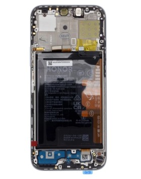 LCD display + dotyková doska + predný kryt pre Honor 200, white (Service Pack)