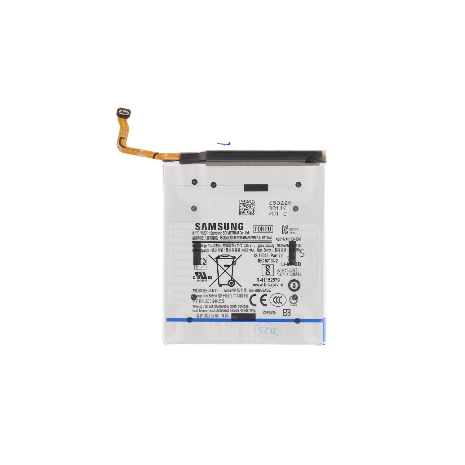 Originálna Samsung batéria Li-Ion 4900mAh EB-BS936ABE (Service Pack)