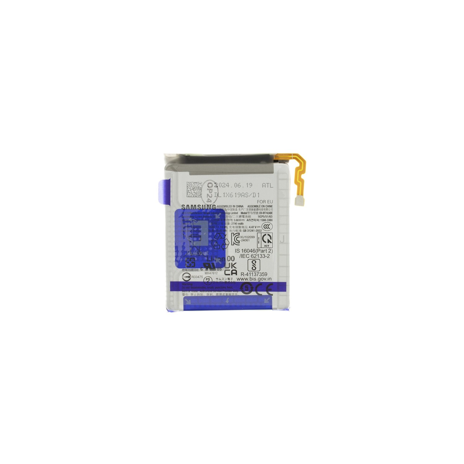 Originálna Samsung batéria Li-Ion 2870mAh EB-BF742ABE (Service Pack)
