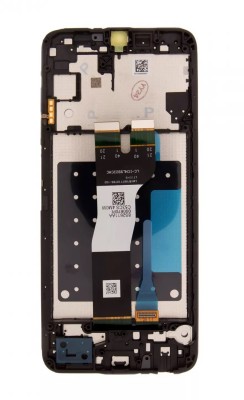 LCD display + dotyková doska + predný kryt nabíjacia doska pre Samsung Galaxy A05s, black (Service Pack)