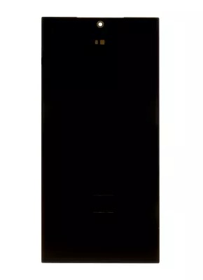 LCD display + dotyková deska + přední kryt pro Samsung Galaxy S25 Edge, black (Service Pack)