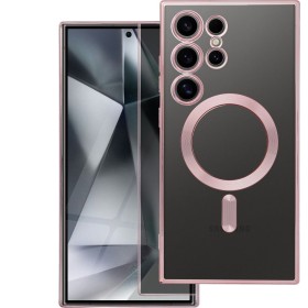 Zadný kryt ELECTRO MAG COVER case s MagSafe pre Samsung Galaxy S25 FE, rose gold