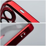 ELECTRO MAG COVER case compatible with MagSafe for SAMSUNG S25 Edge red