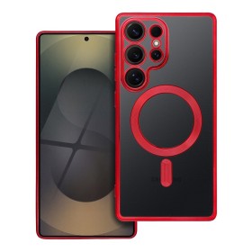 Zadný kryt ELECTRO MAG COVER case s MagSafe pre Samsung Galaxy S25 Edge, red