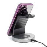 ELECTRO MAG COVER case compatible with MagSafe for IPHONE SE 2025 deep purple