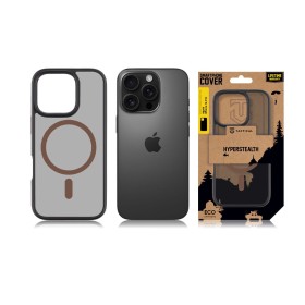 Zadný kryt Tactical MagForce Hyperstealth 2.0 pre Apple iPhone 16 Pro, čierna-hnedá