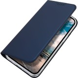 DUX DUCIS wallet case SKIN PRO for IPHONE 16e blue