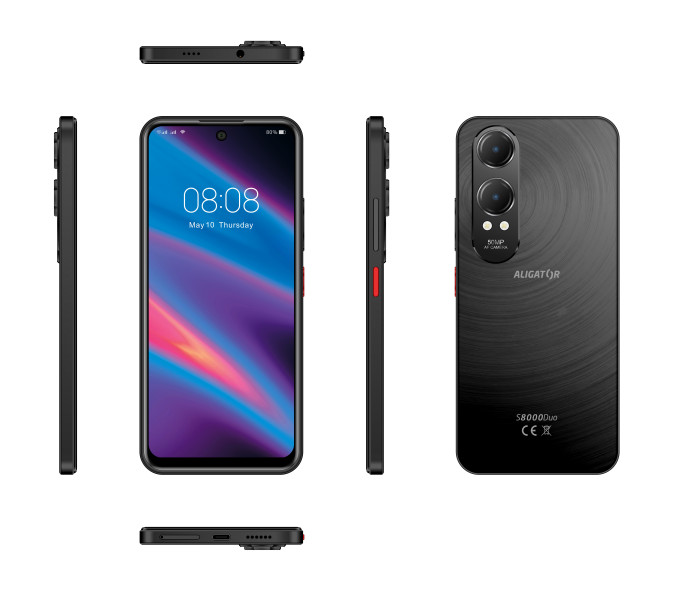 Aligator S8000 Duo 4GB/128GB černá