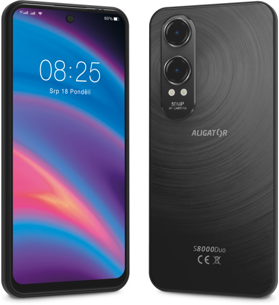 Aligator S8000 Duo 4GB/128GB černá