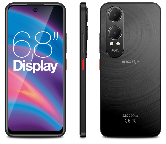Aligator S8000 Duo 4GB/128GB černá
