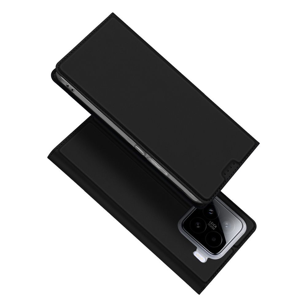 DUX DUCIS wallet case SKIN PRO for XIAOMI 15 black